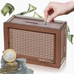 Savings Challenge Piggy Bank