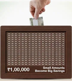 Savings Challenge Piggy Bank