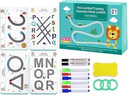 Reusable Tracing Line book